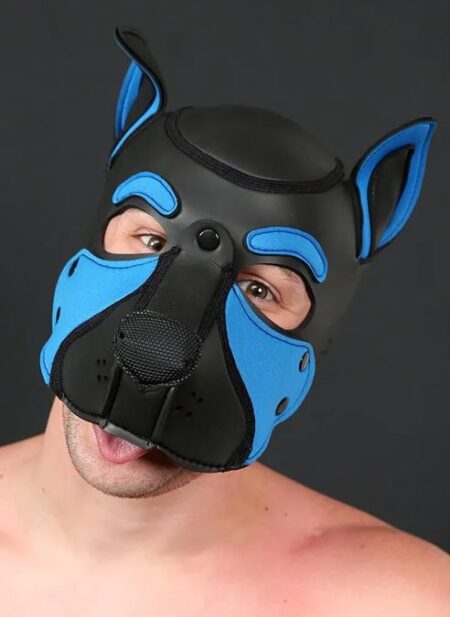 Mr. S Neo Frisky Pup Hood Cobalt Blue