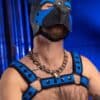 Mr. S Neoprene Bold Color Bulldog Harness (14 colors)