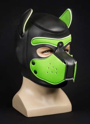 Mr. S Neoprene Puppy Hood Lime