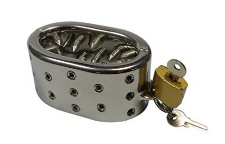 Black Label Oval Spiked Ball Stretcher