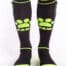 Brutus Puppy Paw Socks with Pocket Lime