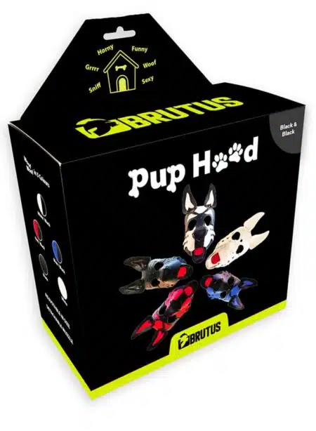Brutus Vegan Leather Pup Hood