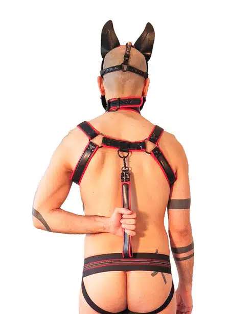 Brutus Vegan Leather Short Pup Leash