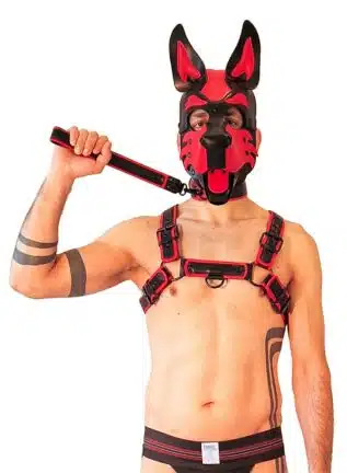 Brutus Vegan Leather Short Pup Leash