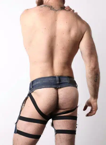 Cellblock 13 Bruin Denim Jock Short Indigo