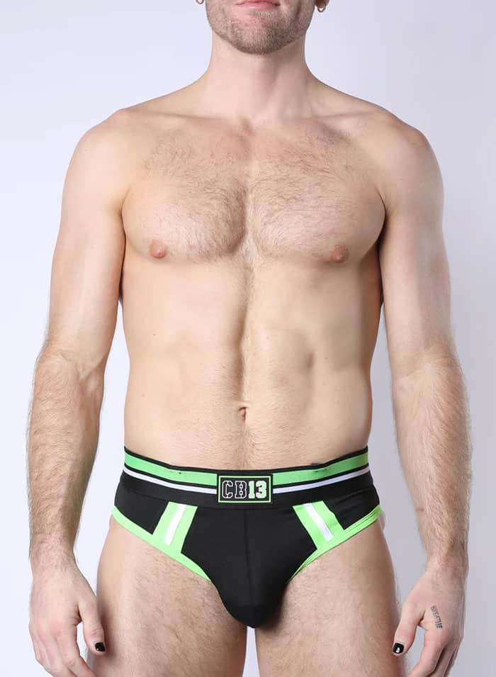 Cellblock 13 Pup Tron Brief 4 colors: Blue, Green, Grey, Red