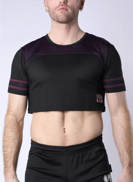Cellblock 13 Take Down Cut Off Purple