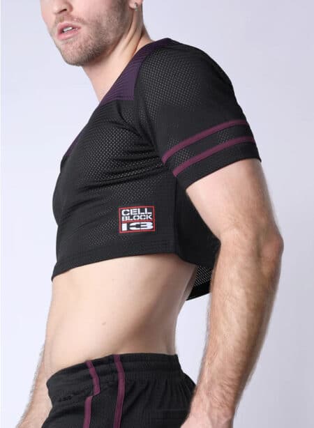 Cellblock 13 Take Down Cut Off Purple