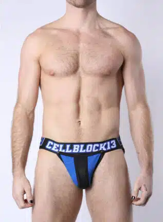 Cellblock 13 Take Down Jockstrap Blue