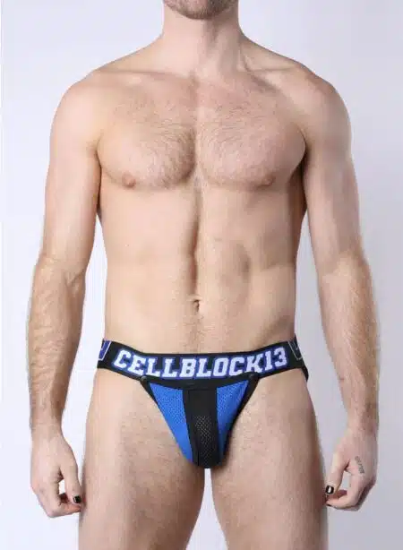 Cellblock 13 Take Down Jockstrap Blue
