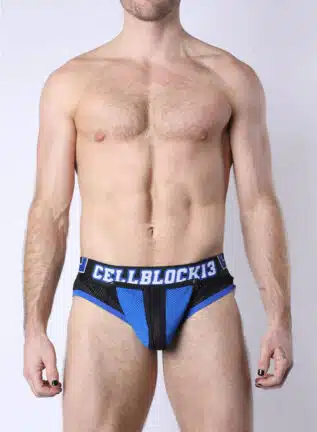 Cellblock 13 Take Down Zipper Brief Blue