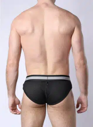 Cellblock 13 Take Down Zipper Brief Grey
