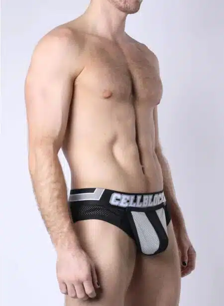 Cellblock 13 Take Down Zipper Brief Grey