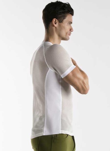 CODE 22 Mesh T-Shirt White