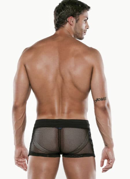 CODE 22 See Me Mesh Micro Short Black