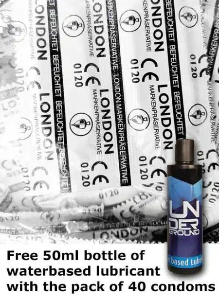 Condom Package 178 x 53 mm