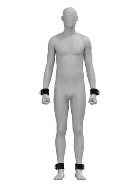 Haftanstalt - Heavy Duty Ankle Cuffs