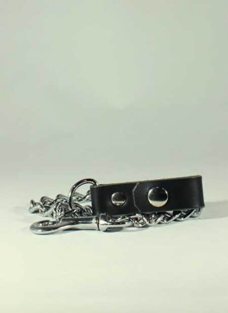 Leather Keyfob with Chain