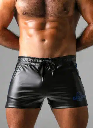 Locker Gear 2 Stripe Short Blue