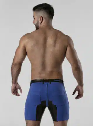 Locker Gear 5 Pocket Chap Short Blue