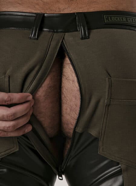 Locker Gear 5 Pocket Chap Short Khaki