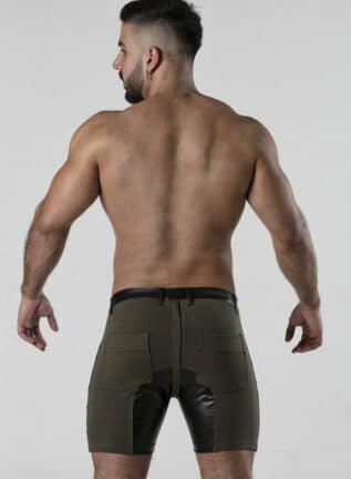Locker Gear 5 Pocket Chap Short Khaki