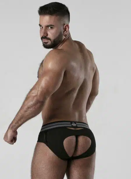 Locker Gear Backroom Bottomless Brief White