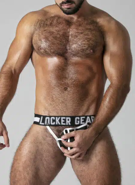 Locker Gear Full Access Jockstrap White