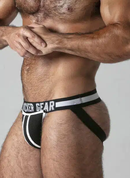 Locker Gear Full Access Jockstrap White