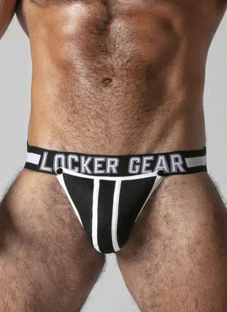 Locker Gear Full Access Jockstrap White