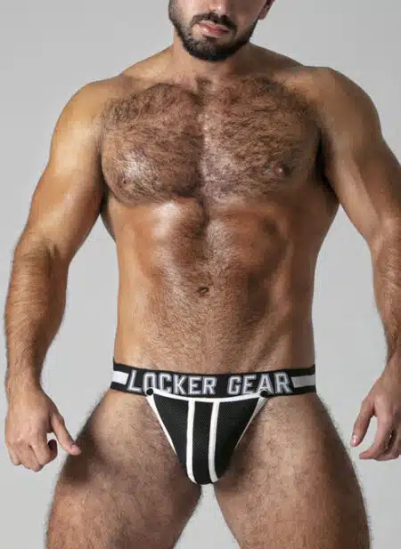 Locker Gear Full Access Jockstrap White