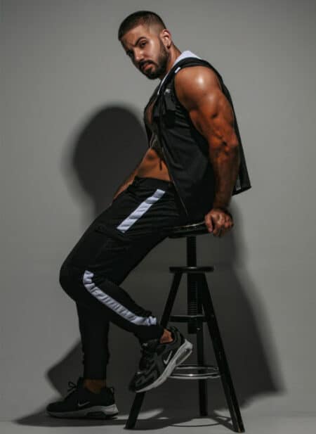 Locker Gear Mesh Cargo Pants White