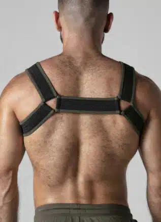Locker Gear Mesh Chest Harness Khaki