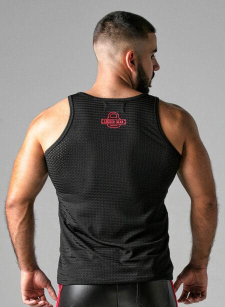 Locker Gear Mesh Tanktop Red