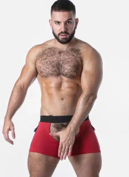 Locker Gear Punch Hole Short Chaps