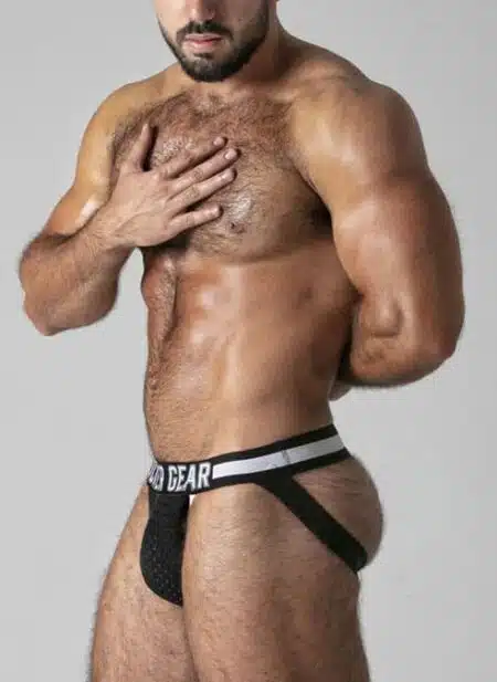 Locker Gear Push It Jockstrap White
