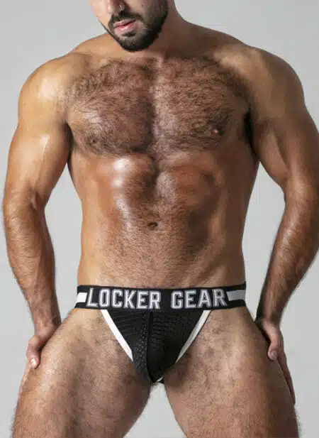 Locker Gear Push It Jockstrap White