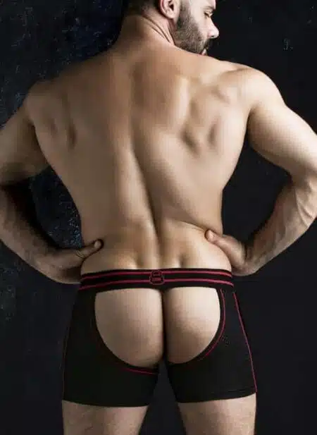Locker Gear Short Chaps Red