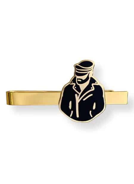 Master of the House Tie Clip Biker