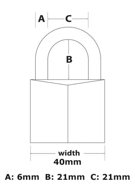 MasterLock 40 mm Black Cover Solid Aluminum Padlock 2-pack