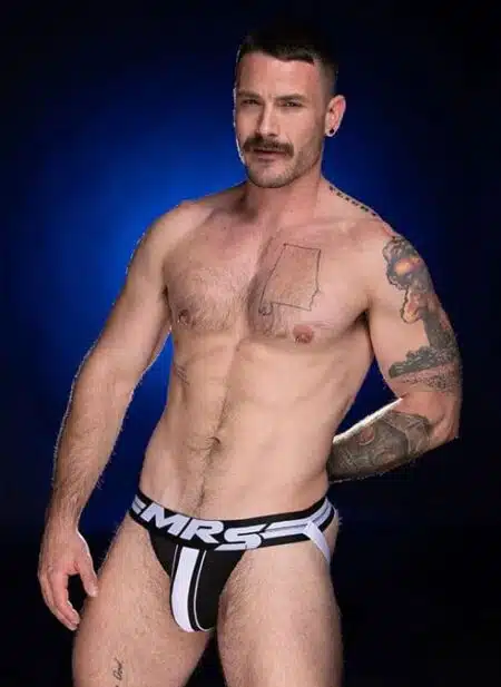 Mr. S Frontline Jockstrap White