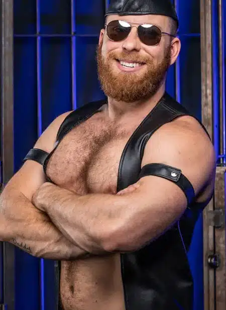 Mr. S Leather Bicepband 1.25" Black