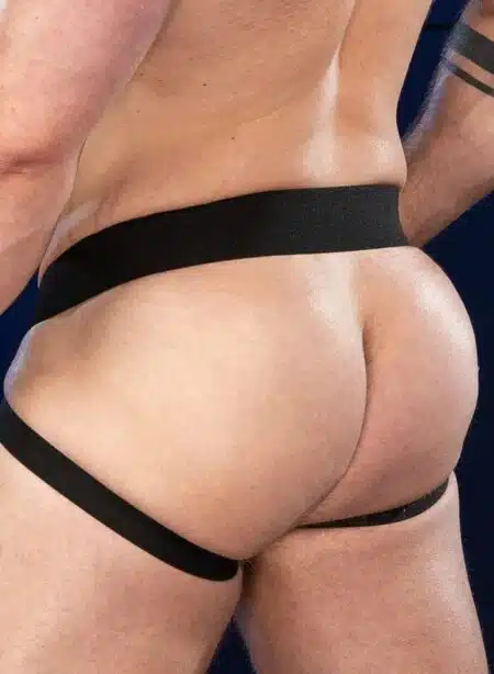 Mr. S Leather Hardline Jockstrap White