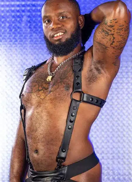 Mr. S Leather Hunter Harness 2.0 Black