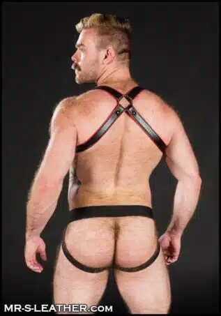 Mr. S Leather Hunter Harness 2.0 Piped