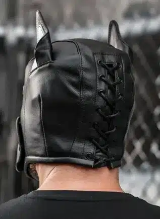 Mr. S Leather K9 Pup Hood Grey
