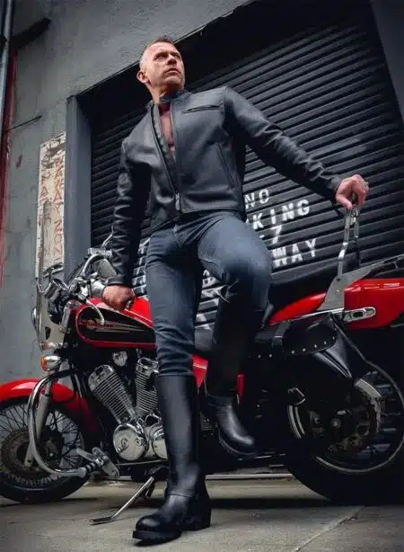 Mr. S Leather Motocross Jacket