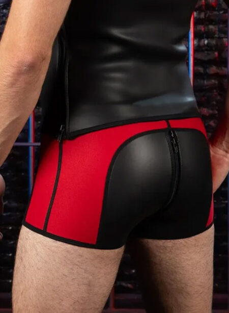 Mr S Leather - Neoprene Crossbow Boxer