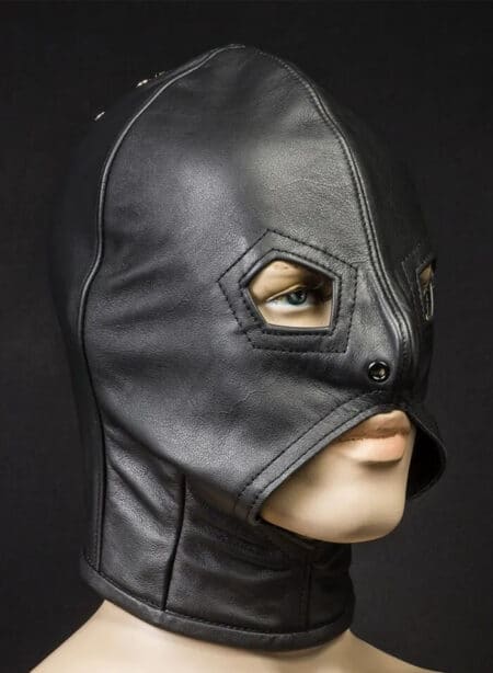 Mr. S Leather Open Chin Hood - Open Eyes