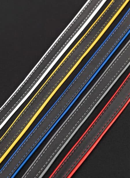 Mr. S Leather Piped Color Band for Cruising Cap